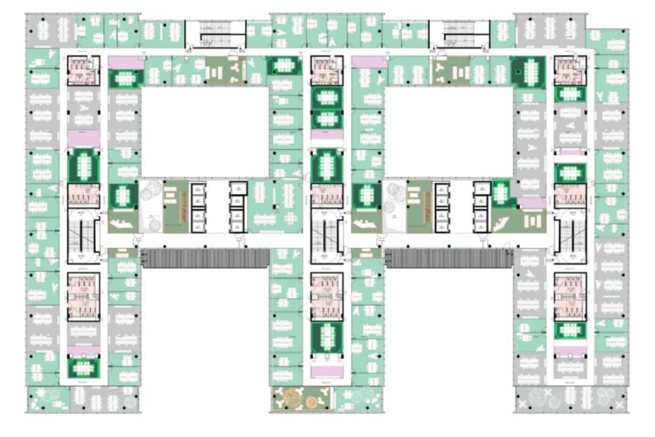 Bureau La Défense 5109m² Location bureau Puteaux Hauts-de-Seine OLBUR2100567 14